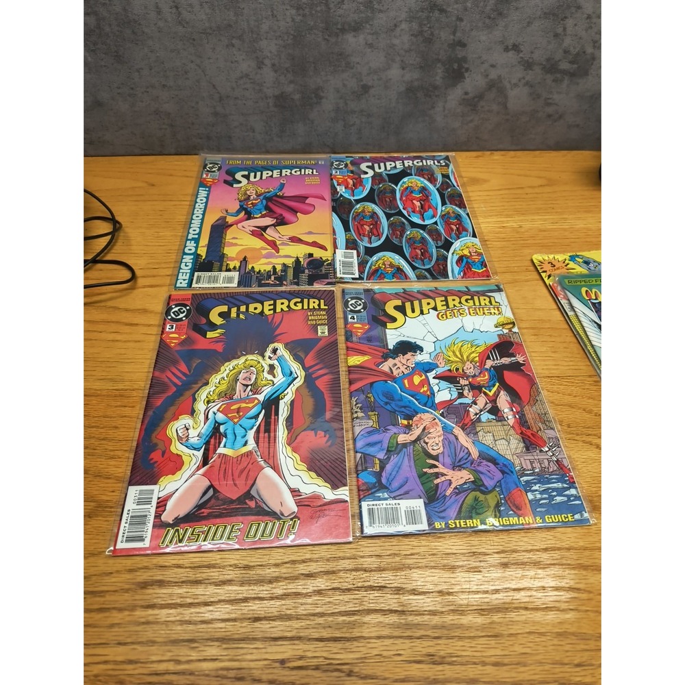 DC Supergirl #1-#4 Roger‎ Stern's 1994 Limited Series After Doomsday